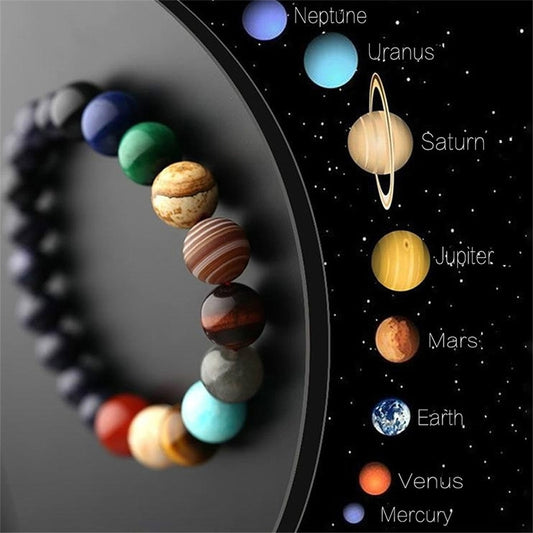 Solar System Beaded Bracelet